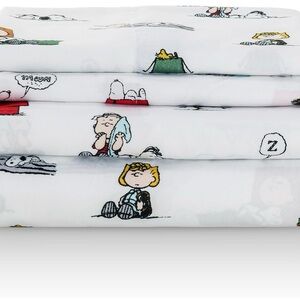 Berkshire Blanket Peanuts® Kids Sheet Set, Queen Size - 4 Pieces, Peanuts®
